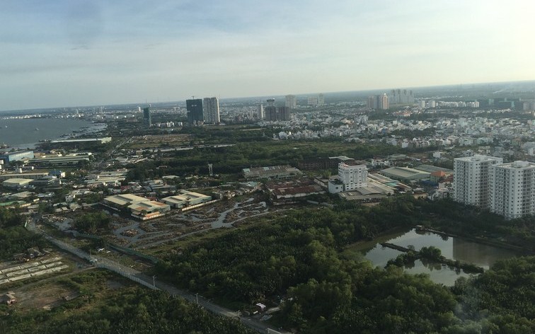 Dự án đang thi công phần thô