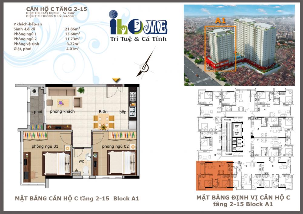 Thiết kế căn hộ C