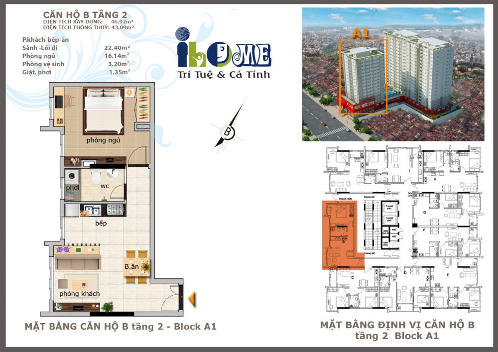 Thiết kế căn hộ B