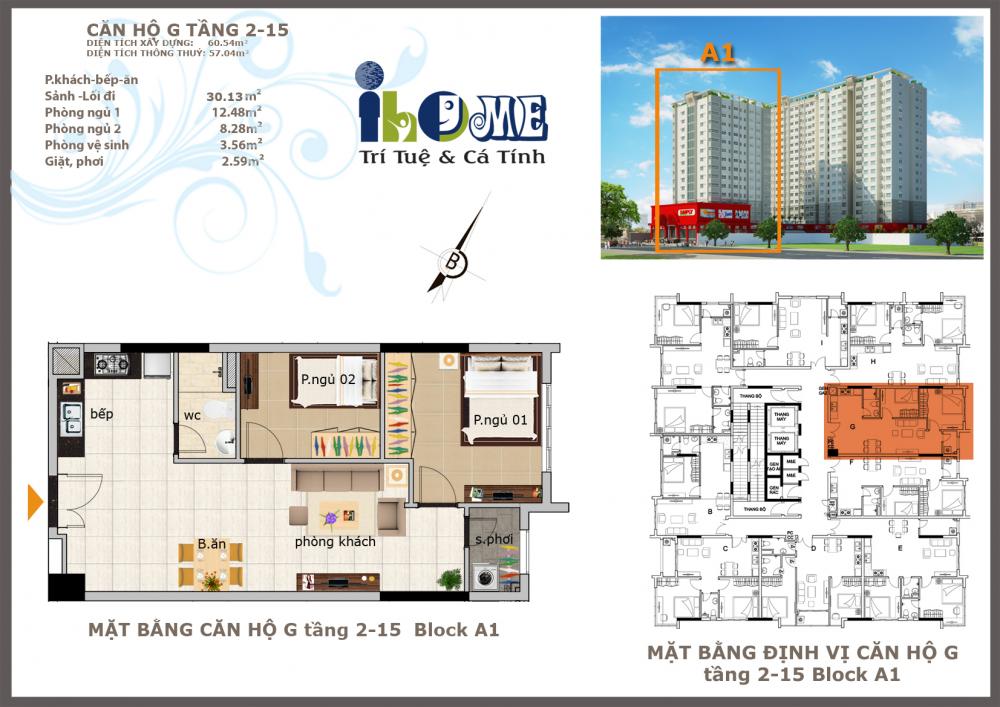 Thiết kế căn hộ G