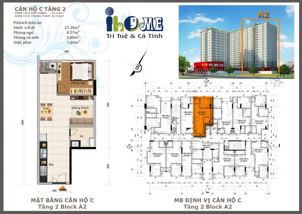 Thiết kế căn hộ C