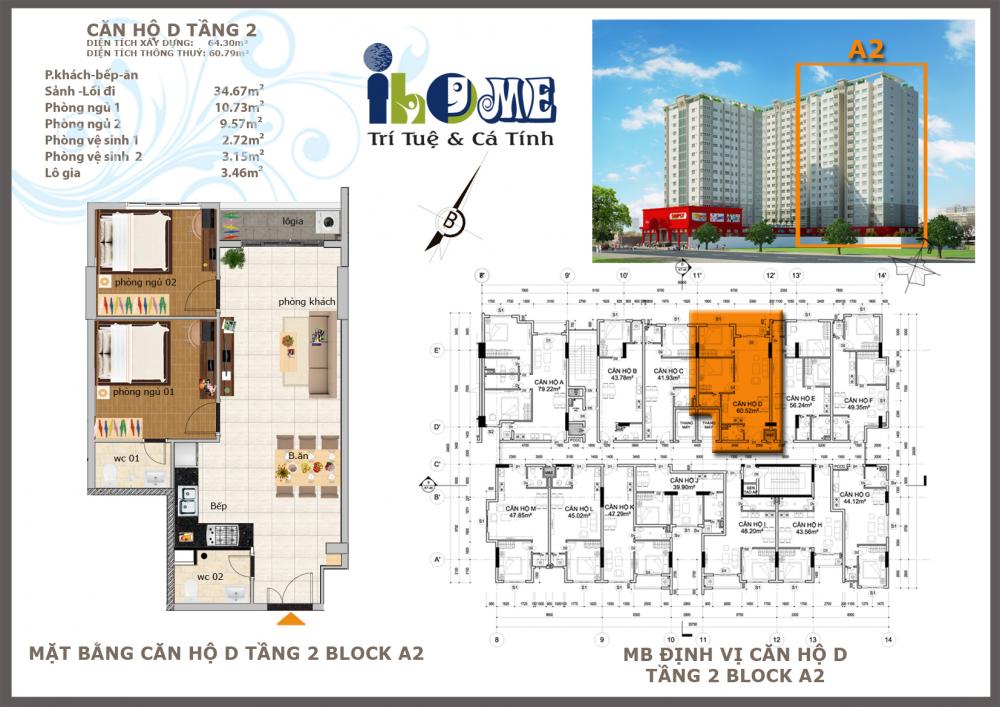 Thiết kế căn hộ D