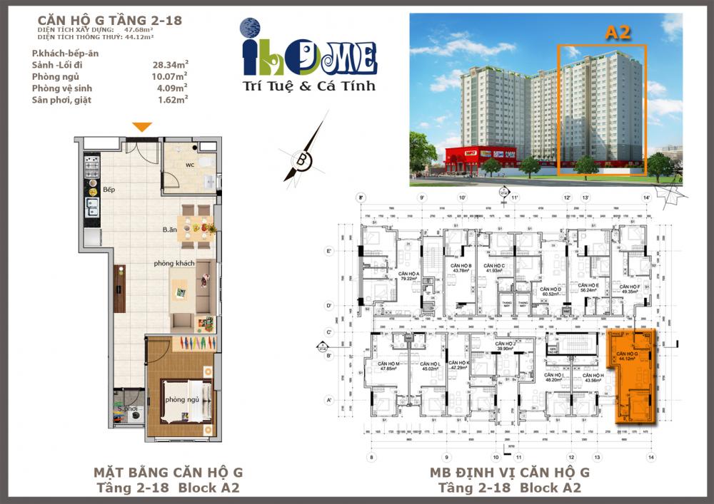 Thiết kế căn hộ G