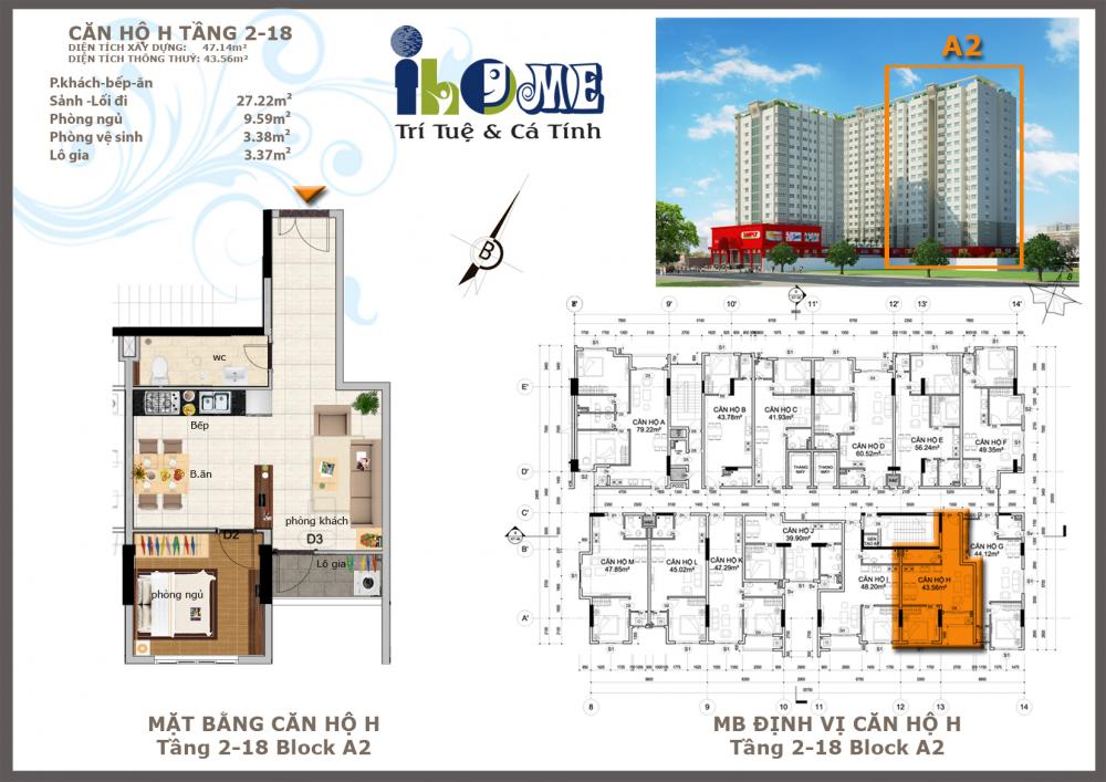 Thiết kế căn hộ H