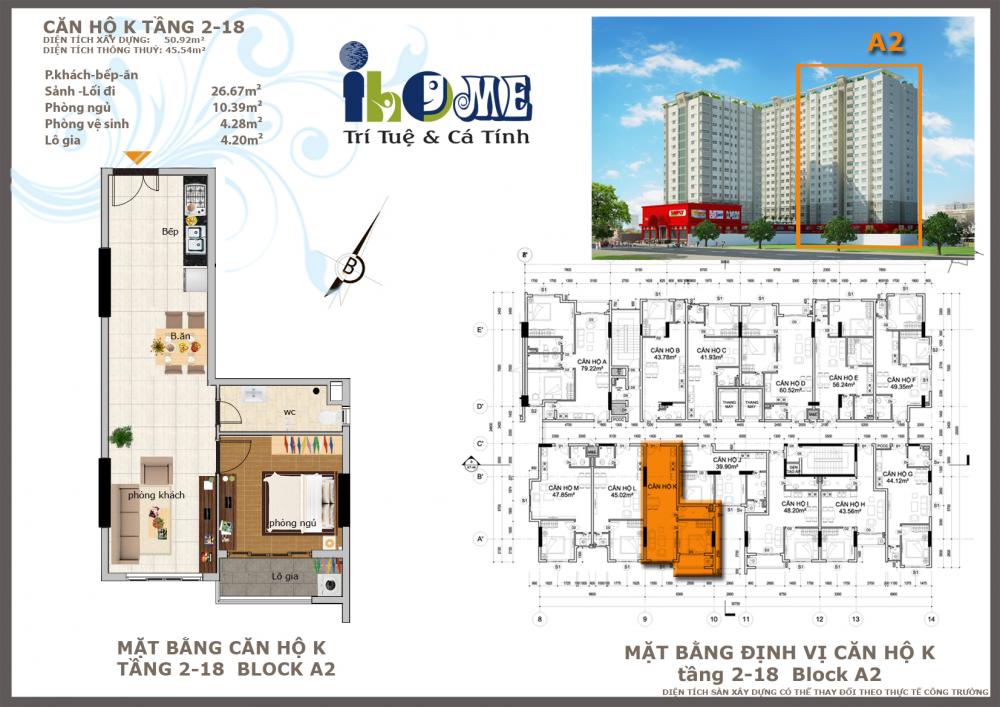 Thiết kế căn hộ K