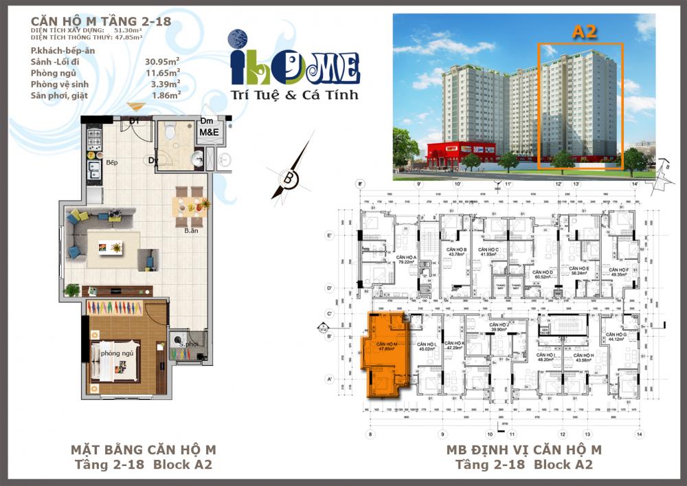 Thiết kế căn hộ M