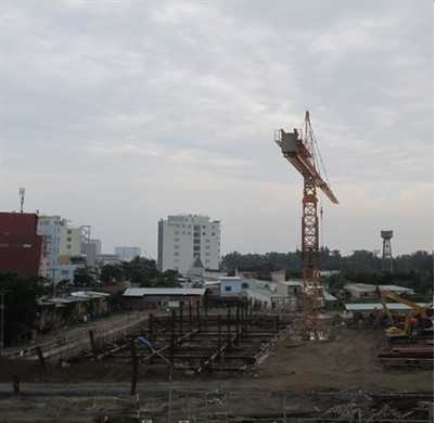 Dự án đang thi công phần móng