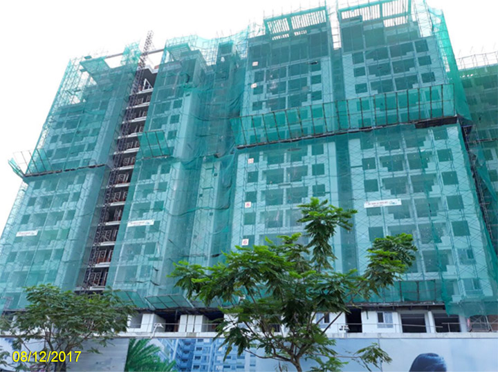 Dự án đã cất nóc và đang hoàn thiện