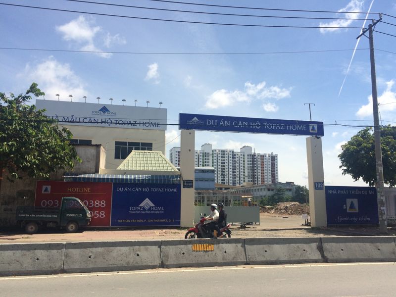 Dự án đang trong giai đoạn thi công phần móng