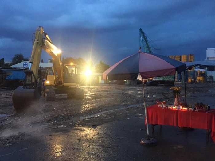 Hoàn thành cọc thử