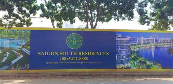 Dự án đang san lấp mặt bằng