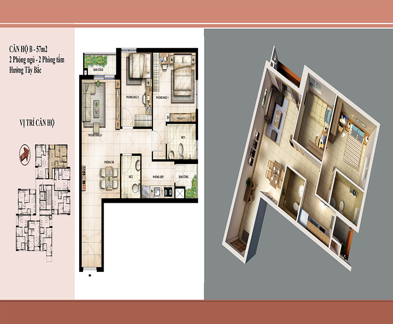 Thiết kế căn hộ B