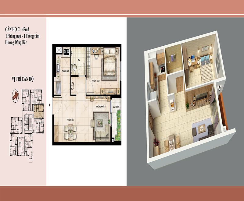 Thiết kế căn hộ C