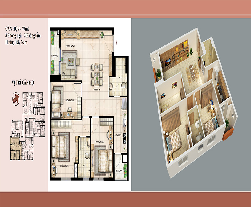 Thiết kế căn hộ J