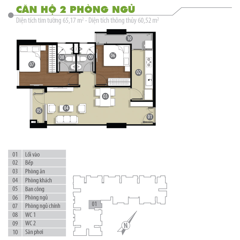 Thiết kế căn hộ 01