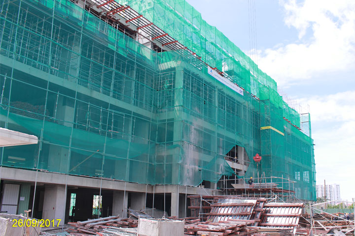 Dự án đang thi công tầng 5