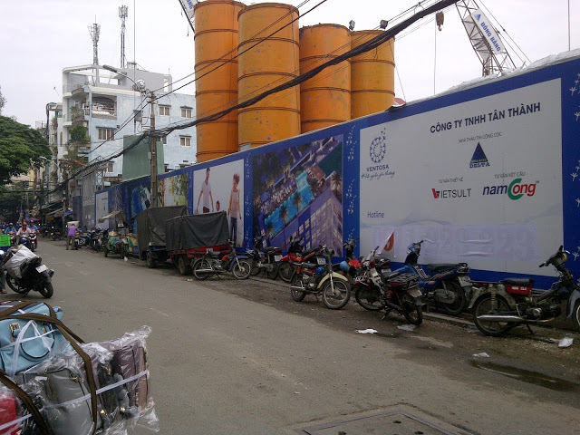 Dự án đang thi công phần thô