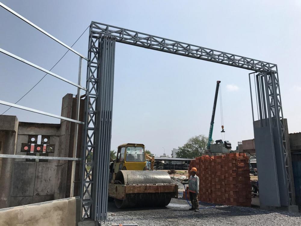 Dự án đang ép cọc thử tải