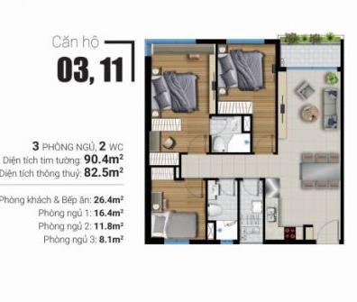 Căn hộ 03, 11