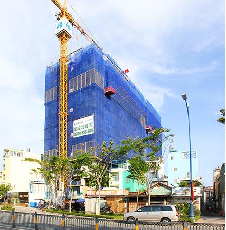 Dự án đang thi công phần thô