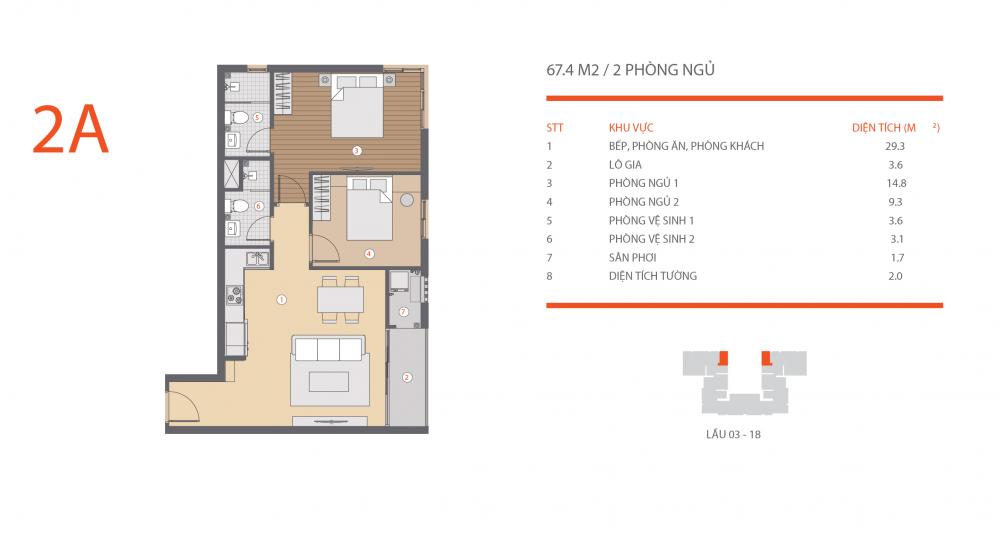 Căn hộ 2A