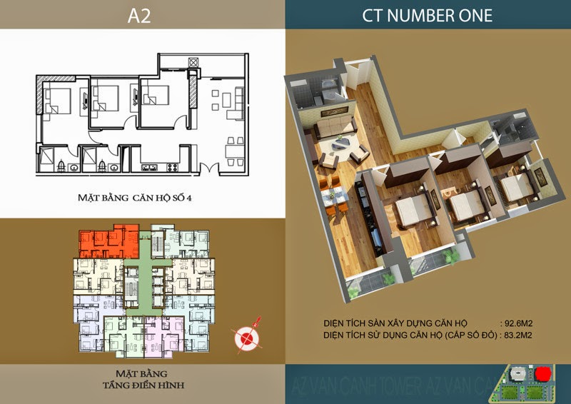 Thiết kế căn hộ số 4