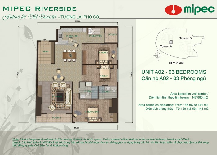 Thiết kế căn hộ A02