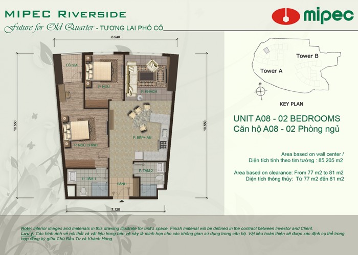 Thiết kế căn hộ A08
