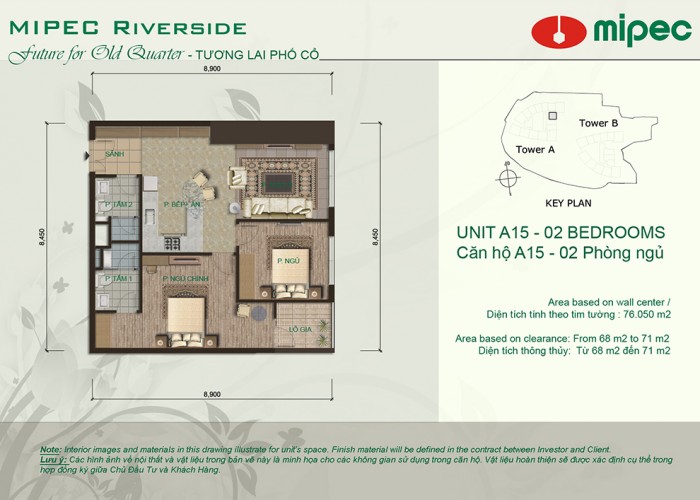 Thiết kế căn hộ A15