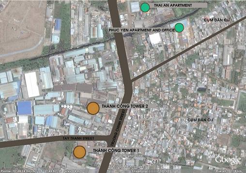 Vị trí của Thành Công Tower 2 | 1