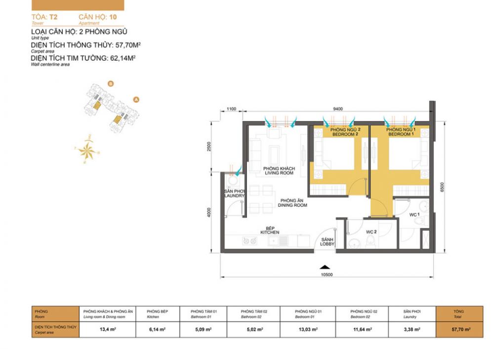 Thiết kế căn hộ 10