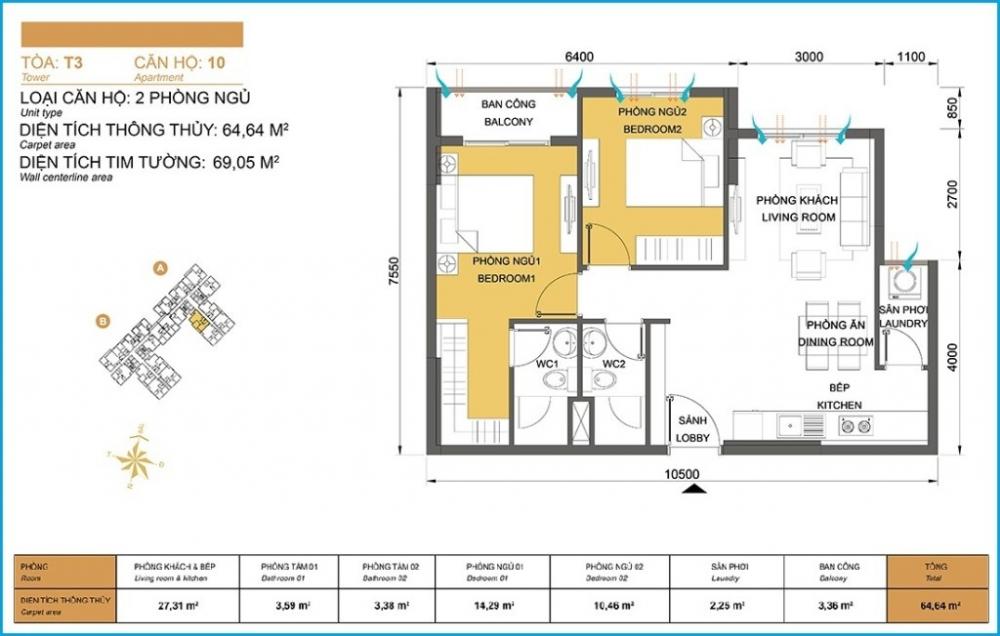 Thiết kế căn hộ 10
