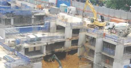 Dự án đang thi phần ngầm