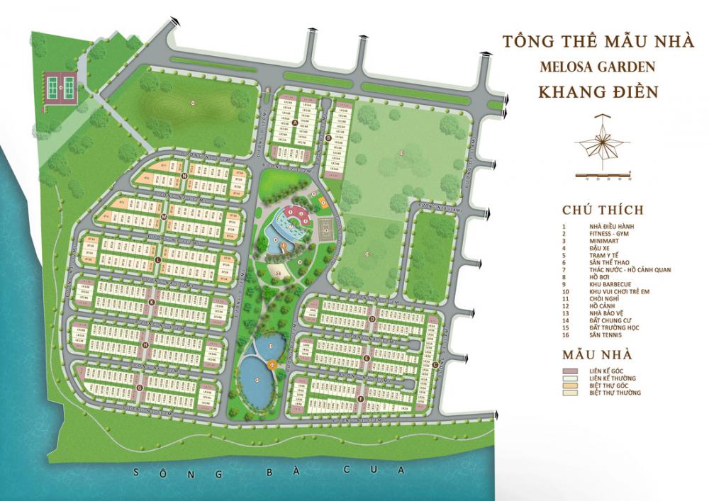 Tổng thể mẫu nhà