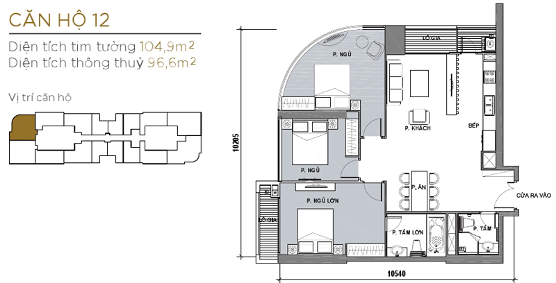 Thiết kế căn hộ 12