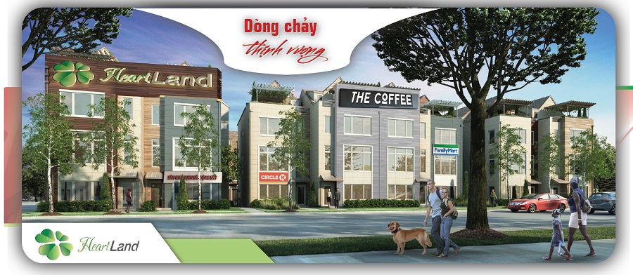 Nhà phố Heart Land 2