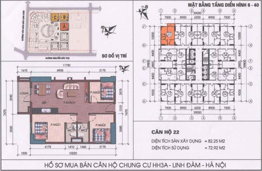 Thiết kế căn hộ 22