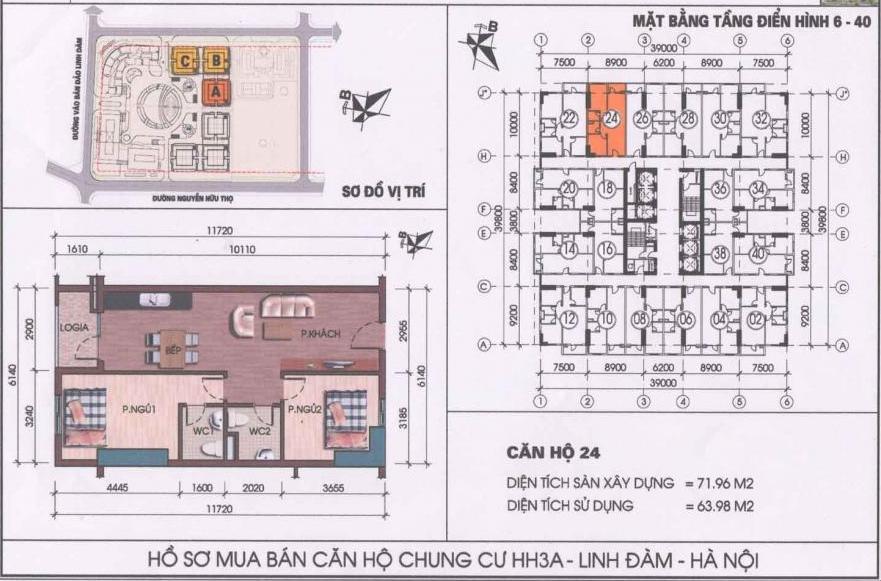 Thiết kế căn hộ 24