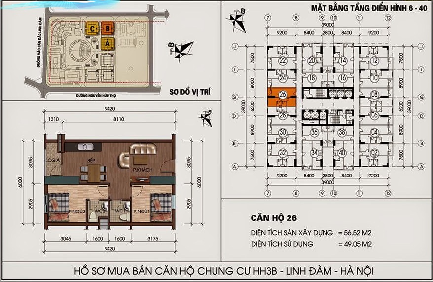 Thiết kế căn hộ 26