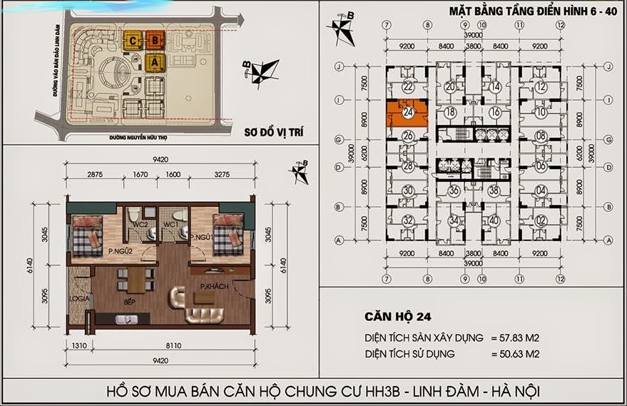 Thiết kế căn hộ 24