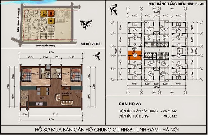 Thiết kế căn hộ 28
