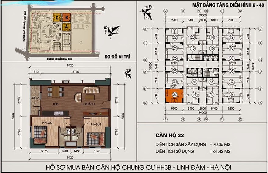 Thiết kế căn hộ 32