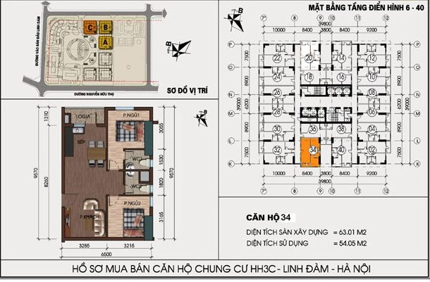 Thiết kế căn hộ 34