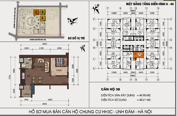 Thiết kế căn hộ 38