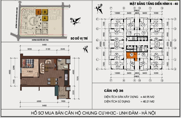 Thiết kế căn hộ 36