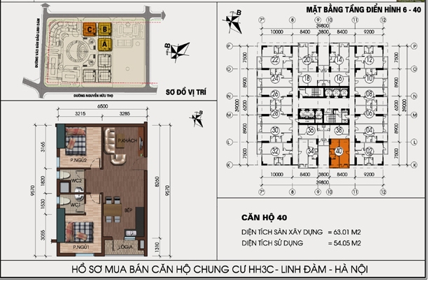 Thiết kế căn hộ 40