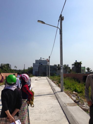 Dự án đã hoàn thiện hạ tầng, đang xây dựng dãy nhà phố