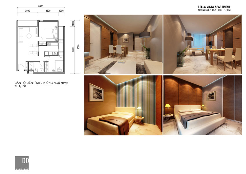 Căn hộ Bella Vista City 3