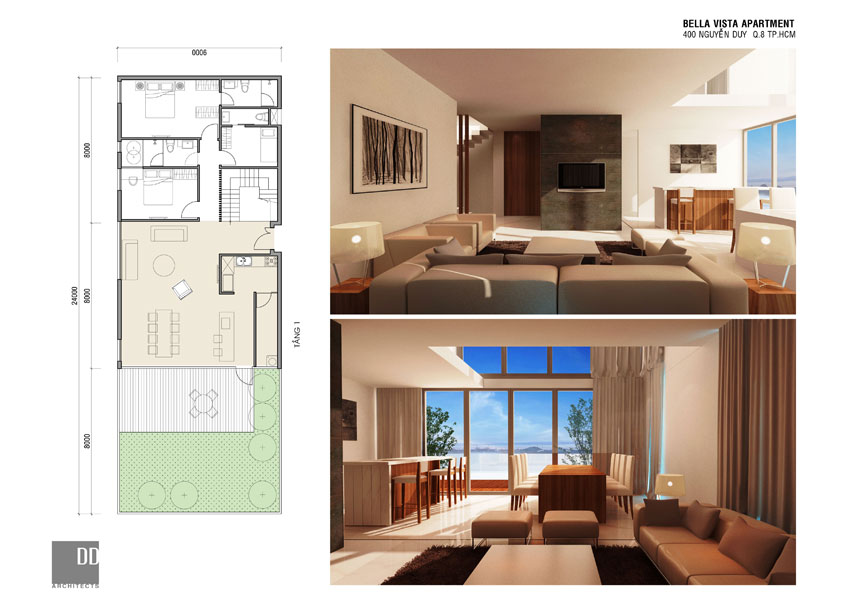 Căn hộ Bella Vista City 5