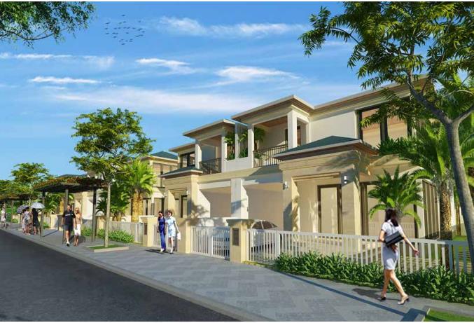 Biệt thự song lập Senturia Vườn Lài